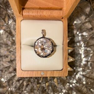 Radiant Silver Crystal Necklace